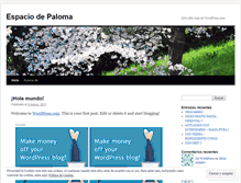 Tablet Screenshot of palomapasionoriental.wordpress.com