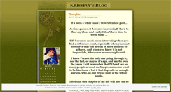 Desktop Screenshot of kriss3vy.wordpress.com