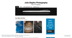 Desktop Screenshot of juliastaples.wordpress.com