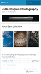 Mobile Screenshot of juliastaples.wordpress.com