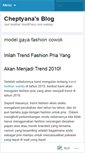 Mobile Screenshot of cheptyana.wordpress.com