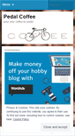 Mobile Screenshot of pedalcoffee.wordpress.com