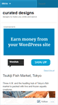Mobile Screenshot of curateddesigns.wordpress.com