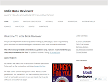 Tablet Screenshot of indiebookreviewer.wordpress.com