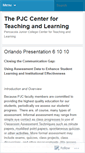 Mobile Screenshot of pjclcc.wordpress.com