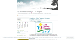 Desktop Screenshot of miguelandujarb.wordpress.com
