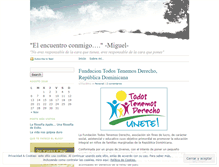 Tablet Screenshot of miguelandujarb.wordpress.com