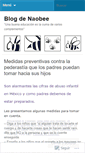 Mobile Screenshot of naobee.wordpress.com