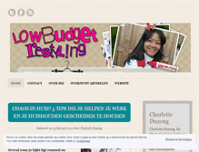 Tablet Screenshot of lowbudgetrestyling.wordpress.com
