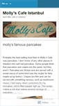 Mobile Screenshot of mollyscafeistanbul.wordpress.com