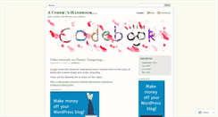 Desktop Screenshot of codebook.wordpress.com