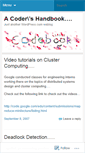 Mobile Screenshot of codebook.wordpress.com