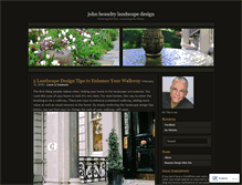 Tablet Screenshot of beaudrydesign.wordpress.com