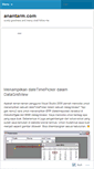 Mobile Screenshot of anantarm.wordpress.com