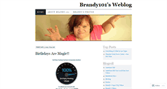 Desktop Screenshot of brandy101.wordpress.com