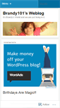 Mobile Screenshot of brandy101.wordpress.com