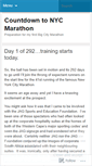 Mobile Screenshot of newyorkmarathon.wordpress.com