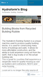 Mobile Screenshot of hydraform.wordpress.com