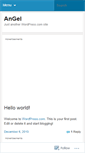 Mobile Screenshot of angelsimangel.wordpress.com