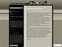 Tablet Screenshot of ajibani.wordpress.com