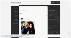 Desktop Screenshot of jameskicklighter.wordpress.com