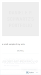 Mobile Screenshot of dschwartzportfolio.wordpress.com