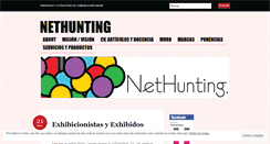 Desktop Screenshot of nethunting.wordpress.com