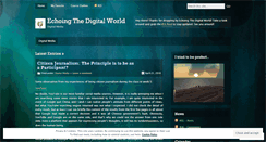 Desktop Screenshot of echofan.wordpress.com