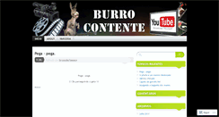 Desktop Screenshot of burrocontente.wordpress.com