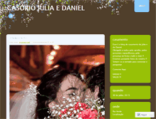 Tablet Screenshot of casoriojuliaedaniel.wordpress.com