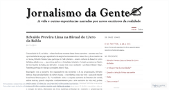 Desktop Screenshot of jornalismodagente.wordpress.com