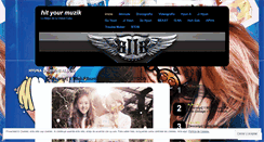 Desktop Screenshot of hityourmuzik.wordpress.com