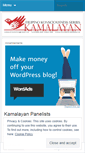 Mobile Screenshot of kamalayan2009.wordpress.com