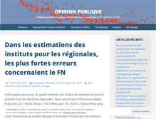 Tablet Screenshot of opinionpublique.wordpress.com