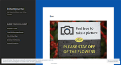 Desktop Screenshot of ethansjournal.wordpress.com