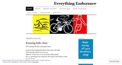 Desktop Screenshot of endurancesports1.wordpress.com