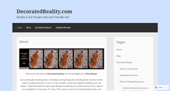 Desktop Screenshot of decoratedreality.wordpress.com
