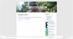 Desktop Screenshot of frugourme.wordpress.com