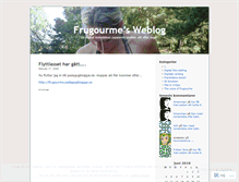 Tablet Screenshot of frugourme.wordpress.com