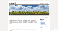 Desktop Screenshot of annieais101.wordpress.com