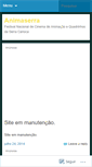 Mobile Screenshot of animaserra.wordpress.com