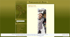 Desktop Screenshot of portalesud.wordpress.com