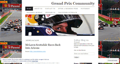 Desktop Screenshot of grandprixcommunity.wordpress.com