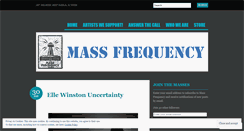 Desktop Screenshot of massfreq.wordpress.com