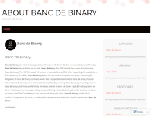 Tablet Screenshot of cie.aboutbancdebinary.wordpress.com