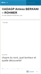 Mobile Screenshot of anissaberkanirohmer.wordpress.com