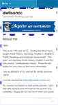 Mobile Screenshot of dwilsoncc.wordpress.com