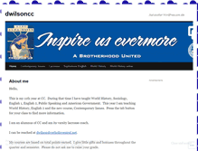 Tablet Screenshot of dwilsoncc.wordpress.com