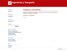 Tablet Screenshot of felipeingenia.wordpress.com
