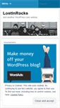 Mobile Screenshot of lostinrocks.wordpress.com